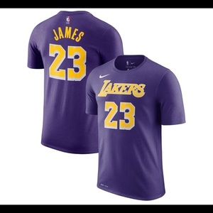 Lebron James Nike Lakers t-shirt. Large